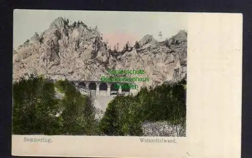 131739 AK Sängerreise der Liedertafel Graudenz 1907 Semmering Weinzettelwand