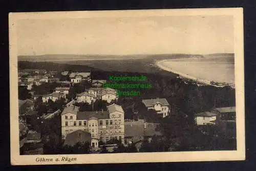 131383 AK Göhren a. Rügen Strand Hotel 1917