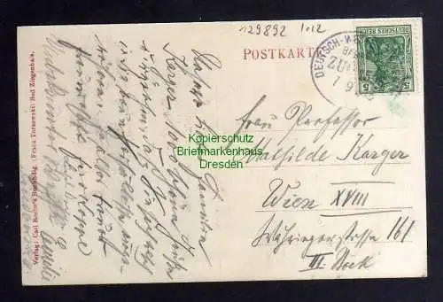 129892 AK Bad Ziegenhals Glucholazy 1913 Gasthaus am Waldteich