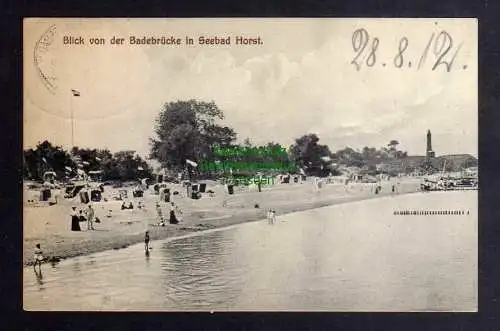 129959 AK Niechorze Horst Seebad 1912