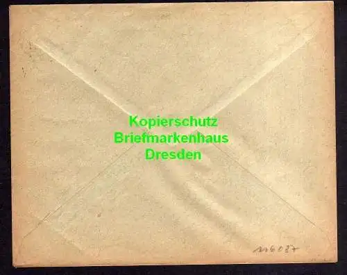 116087 Privatpost Hansa Dresden 1890 Ganzsache Herm. Pöhnert Bandagist und Ortho