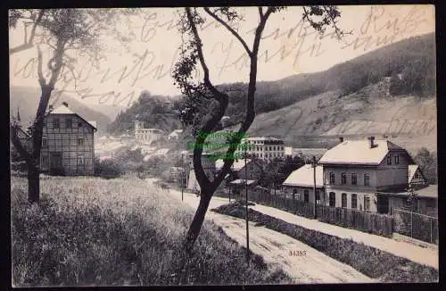 162362 AK Gräfenthal 1921 Partie beim Bahnhof 