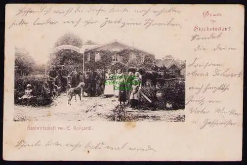 162313 AK Stockelsdorf 1904 Gastwirtschaft von E. Rollgardt 