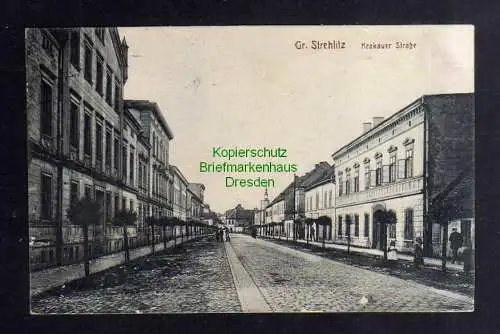 135522 AK Strzelce Opolskie Groß Strehlitz um 1910 Krakauer Straße