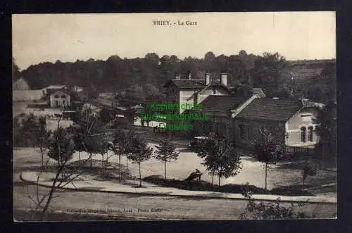 132043 AK Briey La Gare Bahnhof Lothringen 1915