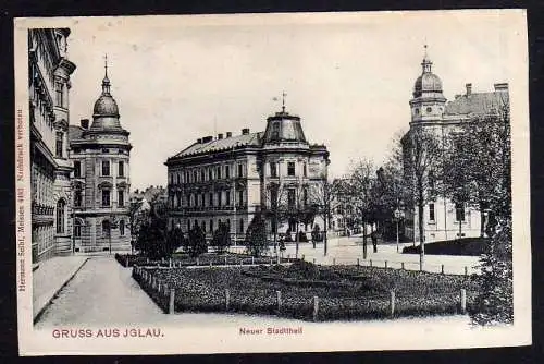 92775 AK Jihlava Iglau neuer Stadtteil 1908 nach Berkley USA