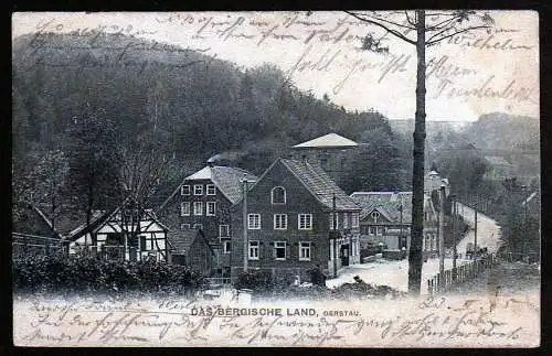 64811 AK Gerstau Das bergische Land 1905 Restaurant