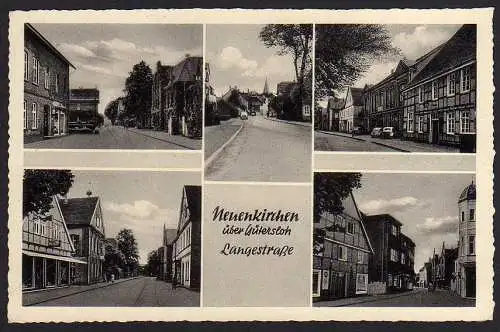 48517 AK Neuenkirchen über Gütersloh 1957 Langestraße