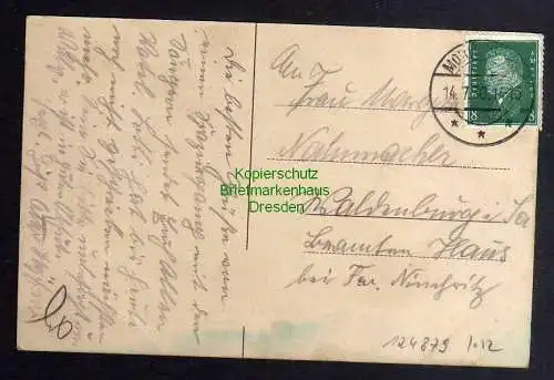 124879 AK Moritzburg 1930 Mistschänke Gasthaus Moritzburger Wald