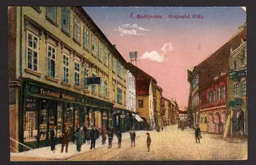 62482 AK Ceske Budojovice Krajinska trida 1919