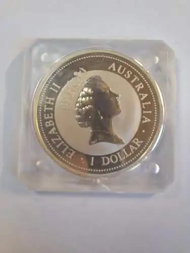 B50181 Australien 1 Dollar Kookaburra 1 oz Silber 999 1994 Silber