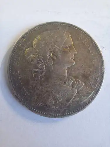 B50163 Vereinstaler 1 Pfund Silber Münze 18625 Freie Stadt Frankfurt