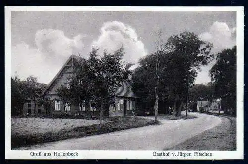 44358 Ansichtskarte Hollenbeck Harsefeld Gasthof v. Jürgen Fitschen