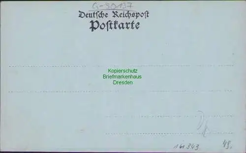 161343 AK Gr. Goldbach Mondscheinkarte um 1900 Verlag v. O. Ziegler, Königsberg