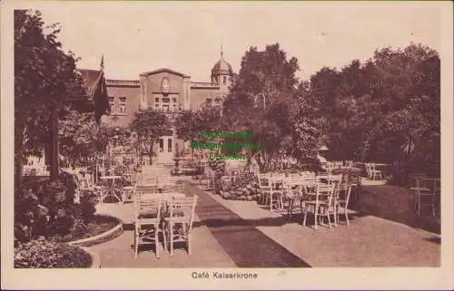 161447 Ansichtskarte Tilsit Cafe Kaiserkrone 1931 Phot. u Verlag R. Minzloff Tilsit Sowetsk