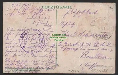 154320 Ansichtskarte Lwow Lwiw Ukraine 1916 Feldpost