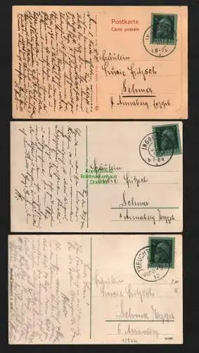 139771 3 AK Ingolstadt Harderstrasse 1912 Panorama