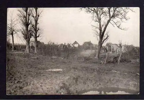 102927 AK Schlipskapell ? Lettland Fotokarte 1918 Stellung des vierten Geschütz