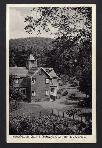 103078 Ansichtskarte Hertlingshausen Krs. Frankenthal Naturfreunde Haus