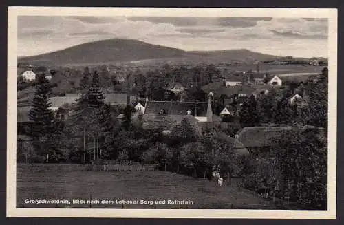 45721 AK Großschweidnitz Blick nach dem Löbauer Berg