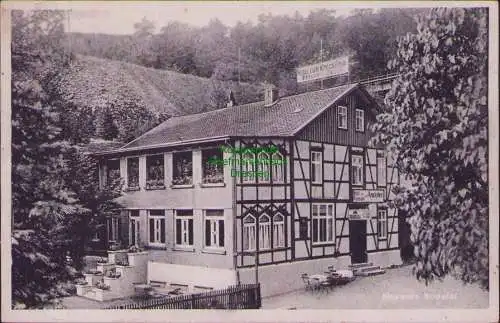 160746 AK Neuwerk Rübeland im Bodetal Hotel und Pension Zum Krockstein 1941