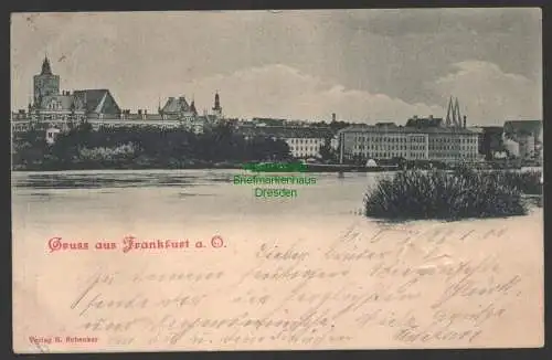 152051 AK Frankfurt Oder 1900 Oderpanorama