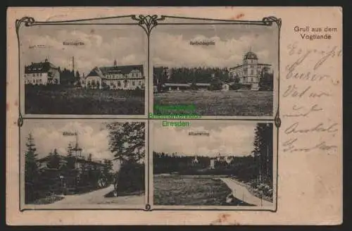 151777 AK Vogtland Karolagrün 1925 Reiboldsgrün Zöbisch Albertsberg