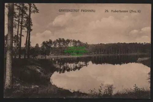 150799 AK Berlin Gartenstadt Frohnau Hubertussee 1913