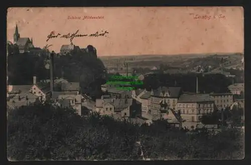 150882 AK Leisnig i. Sa. 1922 Schloss Mildenstein Verlag Brück & Sohn 14251