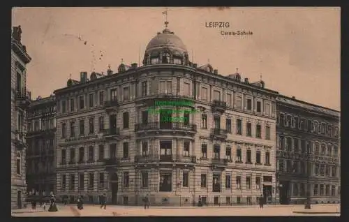 148960 AK Leipzig 1915 Carola Schule Weibliche Gewerbeschule