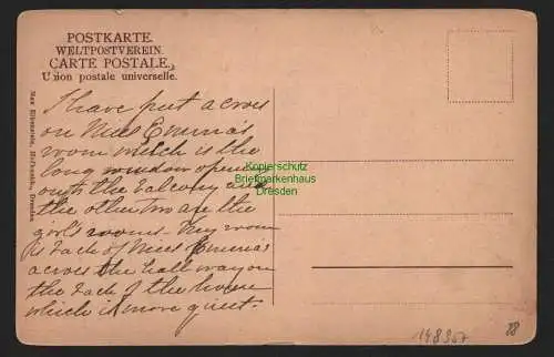 148957 AK Dresden um 1910 Pension von Oertzen