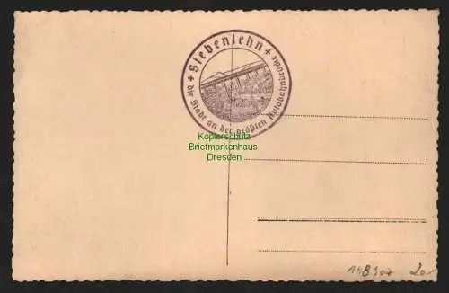 148907 AK Fotokarte Reichsautobahnbrücke Nossen Siebenlehn um 1938 Stempel !!!