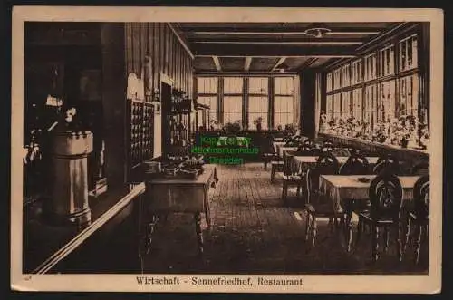 148073 AK Bielefeld Wirtschaft Sennefriedhof Restaurant 1937