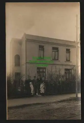 145140 AK Hamburg Volksdorf Fotokarte 1912 familie Wohnhaus Hausnummer 44