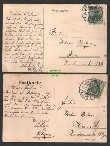 144982 2 AK Dresden Neustadt Garnison Lazarett 1907 Brück & Sohn 1547 3371