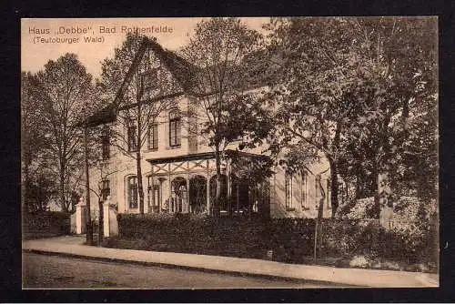 100831 Ansichtskarte Bad Rothenfelde Haus Debbe Teutoburger Wald um 1920