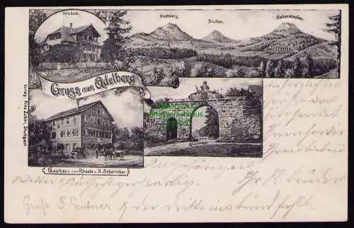 162386 AK Adelberg 1904 Gasthaus z Rössle Klostertor Villa Link Rechberg Stuifen