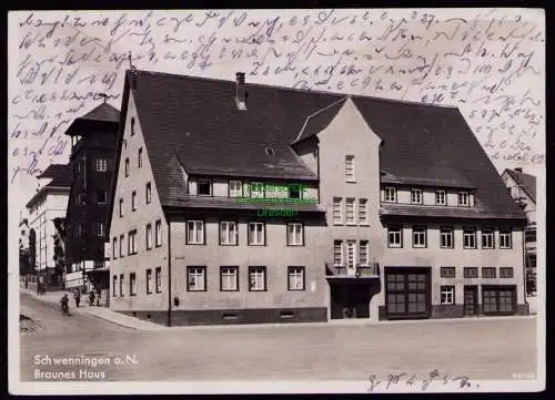 162379 AK Schwenningen am Neckar 1939 Braunes Haus