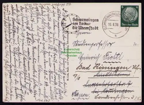 162379 AK Schwenningen am Neckar 1939 Braunes Haus