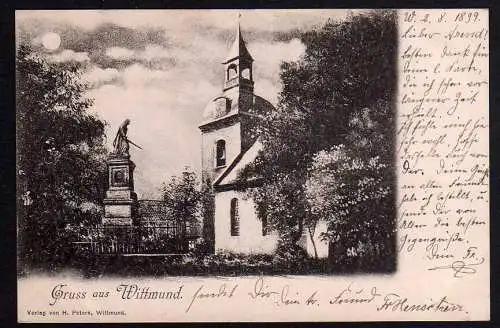 70966 AK Wittmund 1899 Kirche