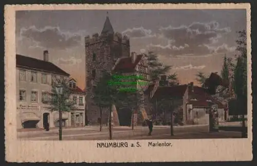 151590 Ansichtskarte Naumburg a. S. 1917 Marientor