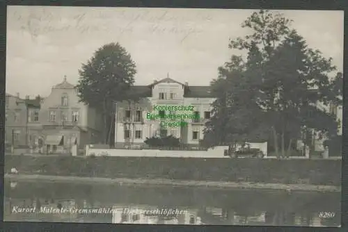 138819 Ansichtskarte Malente Gremsmühlen 1934 Dieckseeschlösschen Pension