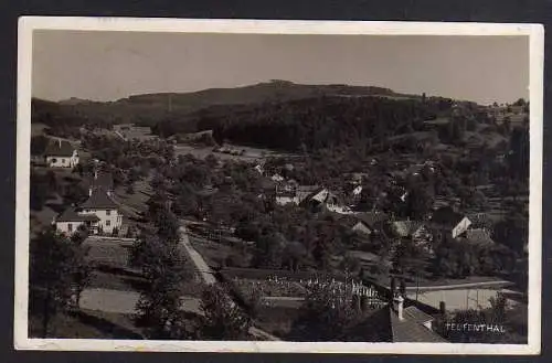 92902 Ansichtskarte Teufenthal Aargau 1929 Fotokarte