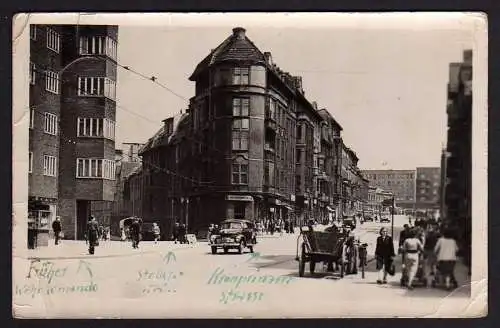 74417 Ansichtskarte Zabrze Hindenburg O.S. Kronprinzenstraße Stollenstraße Caly Narod buduj