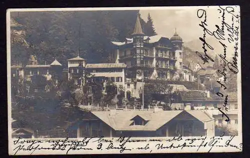 75090 AK Berchtesgaden Villa Pension Reinhold 1903