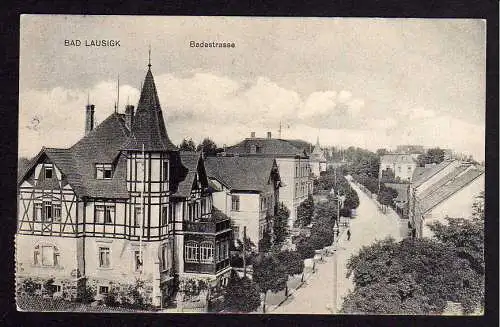 70303 AK Bad Lausick Badestrasse Villen 1911