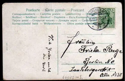 66023 Ansichtskarte Ruderverein Société Royale Union Nautique de Liege Lüttich 1907 Segel