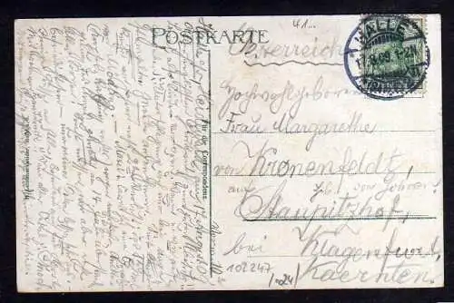 102247 Ansichtskarte Halle Dölau Gaststätte Heideschlößchen 1909