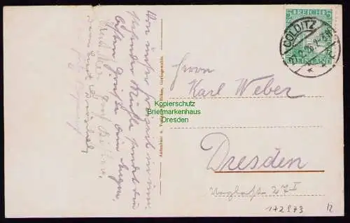 172973 AK Auenseebad Herrfurthsmühle bei Geringswalde 1926