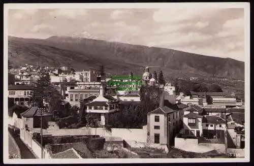 172767 AK Teneriffa Tenerife 1937 Villa de la Orotava Fotokarte Spanien